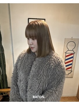 バトン(BATON) ハイトーンボブ