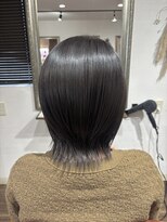 ヘアメイク アンフィ(amphi)&nbsp;艶感グレージュ