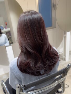 ストレータ バイ マリオ(Strata by mario) 〈宮本〉重めレイヤー×カシスブラウン