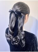 【Lilly渋谷】#ヘアセット#ハーフアップ#推し活#推し活ヘア