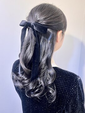 リリー シブヤ(Lilly shibuya) 【Lilly渋谷】#ヘアセット#ハーフアップ#推し活#推し活ヘア