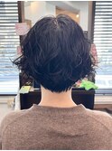 【TAIKI】】ショートボブ×パーマ【grande武蔵浦和】