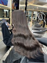 ラピス 渋谷本店(Lapis) グレージュカラー/ブリーチなし/ダブルカラー/髪質改善