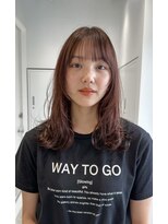 フェイスレイヤー×くびれミディアム似合わせ顔周りカット