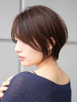 表参道白髪ぼかし髪質改善カラーウルフショートボブ40代50代60代