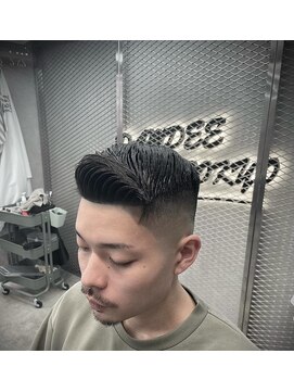 デン 仙台店(DEN) フェザーパーマ/スパイキーショート[榴岡/メンズ/理容室]