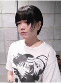 レイヤーショートボブ