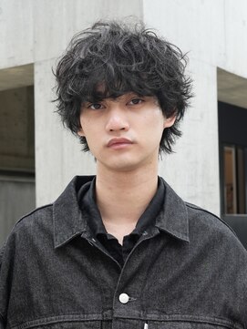 フィフスパーク(fifth PARK) 渋谷シャドウパーマ緩めパーマ波巻きスパイラルマッシュウルフ