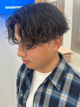 ロンド ローガン 名駅(Lond LOGAN) 長め波巻きパーマ