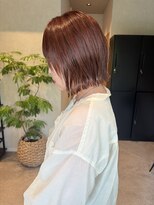 コンフィー(comfy)&nbsp;【mimura】外はねボブ　レイヤーボブ　チェリーレッド　草加