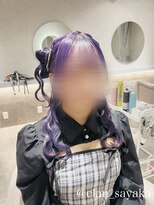 クランルシェ(clan luce)&nbsp;サイドリボンクラゲヘア/心斎橋ヘアセット