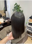 リタッチで縮毛矯正！まとまる髪にしましょ！