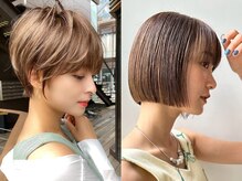 新宿で1番可愛くなれるショート・ボブスタイルが得意☆似合わせ小顔カットと艶髪NO.1【新宿】