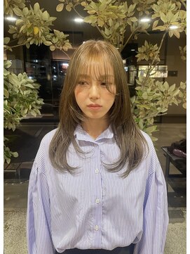 ミラートーク(MIRROR TALK) レイヤー×オリーブベージュ