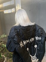 ヴァーディ オモテサンドウ(Vardy omotesando)&nbsp;抜きっぱなしブリーチ/表参道ケアブリーチ/ハイトーン/ホワイト