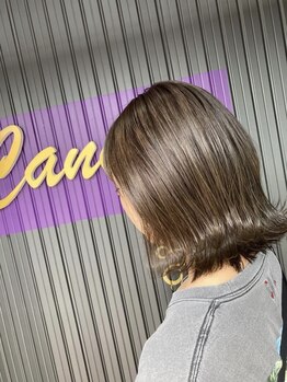 Candle hairsalonの写真/【マイクロファインバブル-marbb-】最高級のトリートメントで髪質改善◎思わず触りたくなる仕上がりに☆