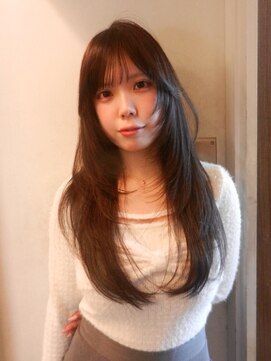 airy long layer cut　ロングレイヤーカット