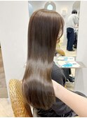 【Tierra美侑】艶と透明感たっぷり明るめマロンベージュ