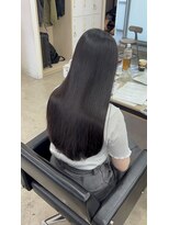 アジールヘア 東上野店(agir hair)&nbsp;美髪縮毛矯正×まとまりストレートロングヘア上野/上野縮毛矯正