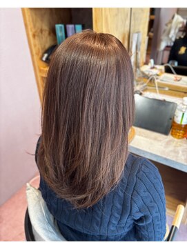 ベルタバイメルク(belta by merc.) 透明感あるアッシュブラウン3.13イメチェン