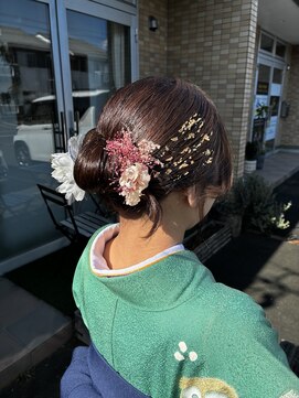小さな美容室 ハナ(hana) 卒業式用♪カチモリヘア☆