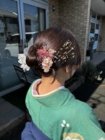 小さな美容室 ハナ(hana) 卒業式用♪カチモリヘア☆
