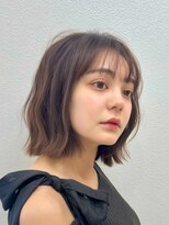 ディフィーノ 赤坂(DIFINO)&nbsp;コテ巻き風パーマ/レイヤーボブ/顔まわりレイヤーボブ