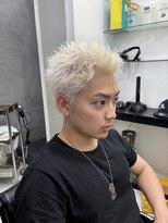 ネクスト 静岡店(NEXT) スパイキーショート ホワイトブロンド