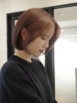 ヘアサロン セロ(Hair Salon SERO)&nbsp;内巻きボブ/顔まわりレイヤー/韓国ボブ/切りっぱなし