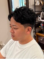 メゾンフォーメン 心斎橋店(Maison for men) ラルフカール フェードカット ビジネススタイル