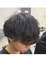 アウラ(AURA) シャドウパーマ無造作パーマニュアンスパーマメンズパーマ