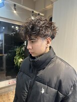 ヴィメンズウエスト 大宮西口(Vii men's west)&nbsp;隼也/スペインカール/メッシュ/フェード/大宮
