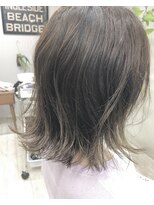 ブレス(Bless)&nbsp;外ハネ×ミントグレー