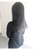 ヘアーアンドアトリエ マール(Hair&Atelier Marl) 【Marl】ダークグレージュのロングスタイル♪