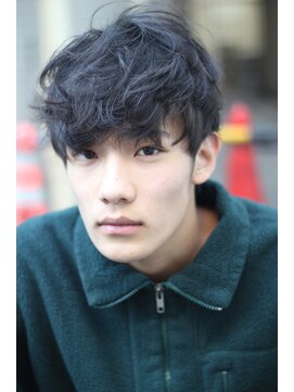 ブークル(boucle) 外国人風無造作ショートネオウルフ