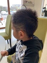 カイム ヘアー(Keim hair) kids ショートスタイル/キッズカット/男の子/髪型/剃り込み/短髪