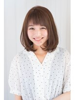 ヘアサロン ガリカ 表参道(hair salon Gallica)&nbsp;愛され女子にオススメの小顔褒められミディアムボブ