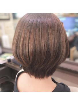 シェリー(Cherie) シンプルブラウンボブ [Cherie 藤沢]