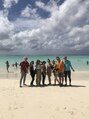 ジーナ(XENA) スタッフみんなでGUAM!オンオフを大事にしてます。