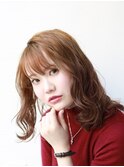 エアウェーブ×ミディアム≪CALI・田町・三田・美容室≫