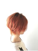 【ADDICT_YUKI】スモーキーオレンジ_ショート_ネオウルフ