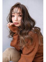 アンジェリカ 岡山店(ANGELICA)&nbsp;ANGELICA ムルギョルウェーブ　ショコラ　セミロング