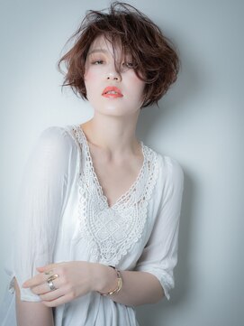 カバーヘア ブリス 川口(COVER HAIR bliss) ひし形マッシュショートウルフ小顔グラボブw川口20代30代40代