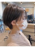 【&】丸みショートボブ 高円寺ショート 【河井皓平】