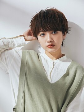 コムマティス 恵比寿ガーデンプレイス(Comme Matisse) ボブ/カーキグレージュ/大人かわいい[恵比寿/恵比寿駅]