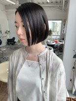 フィル(fil)&nbsp;黒髪ワンレンボブ