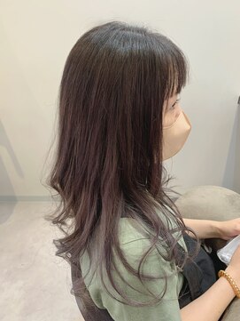 アナザーワールドココン(ANOTHER WORLD cocon) 大人かわいいバレイヤージュカラー/グレーベージュ