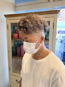 ステレオ 知立店(STEREO) フェードハイトーンパーマスタイル