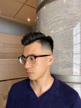 ヒロギンザ 新橋店(HIRO GINZA) フェードスタイル【スキンフェード】