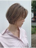 ハイトーン×ハンサムショート